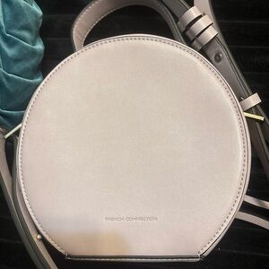 French Connection Lavender/Lilac Round Crossbody Bag